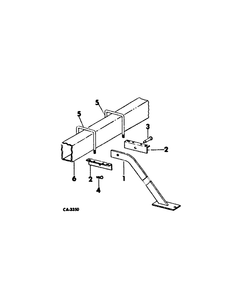 Схема запчастей Case IH 500 - (E-49) - SUPPORT STAND, FOR 8 ROW NARROW AND 8 ROW WIDE 