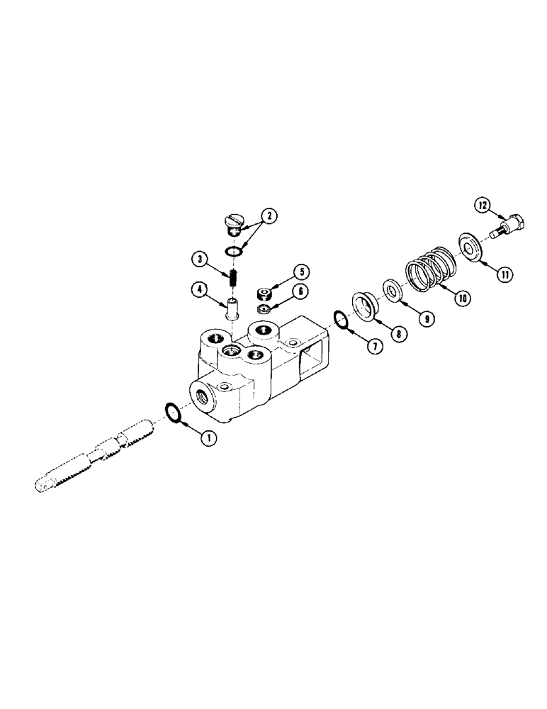 Схема запчастей Case IH 675 - (48) - FH842369 CONTROL VALVE 