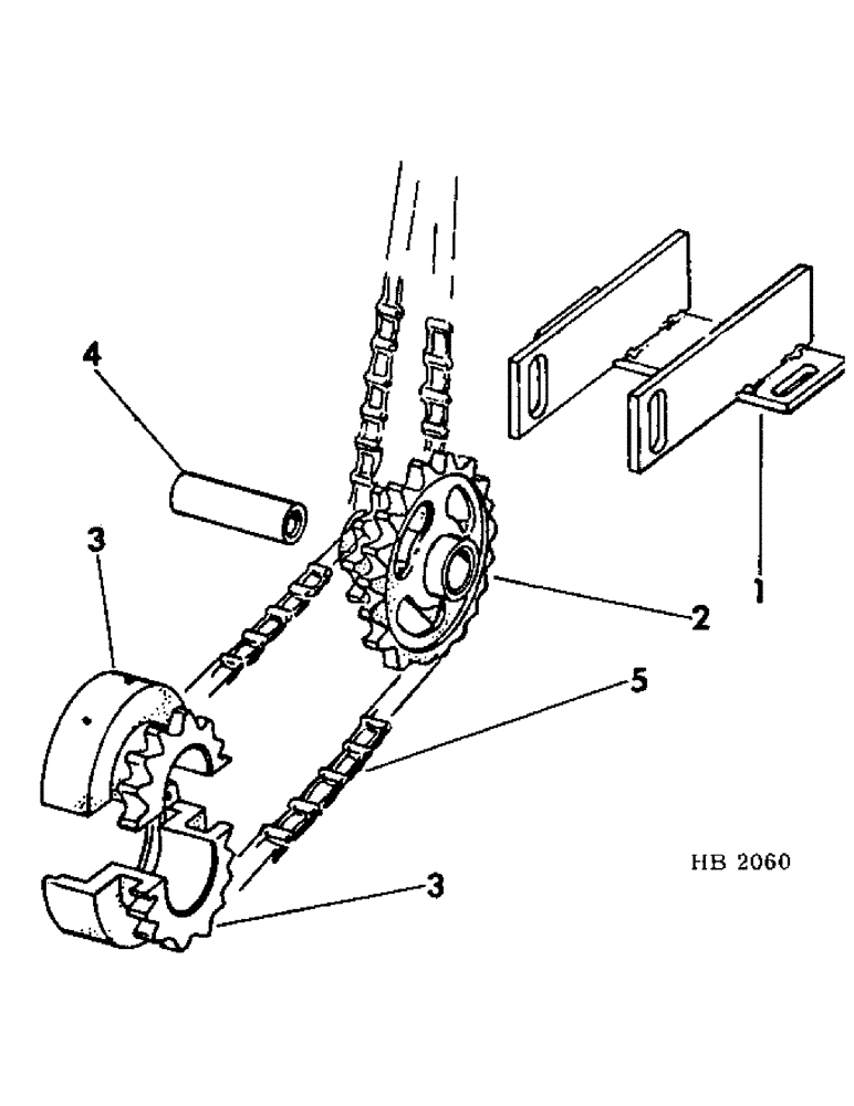 Схема запчастей Case IH 150 - (43) - GRAIN FEED SPEED REDUCER ATTACHMENT 