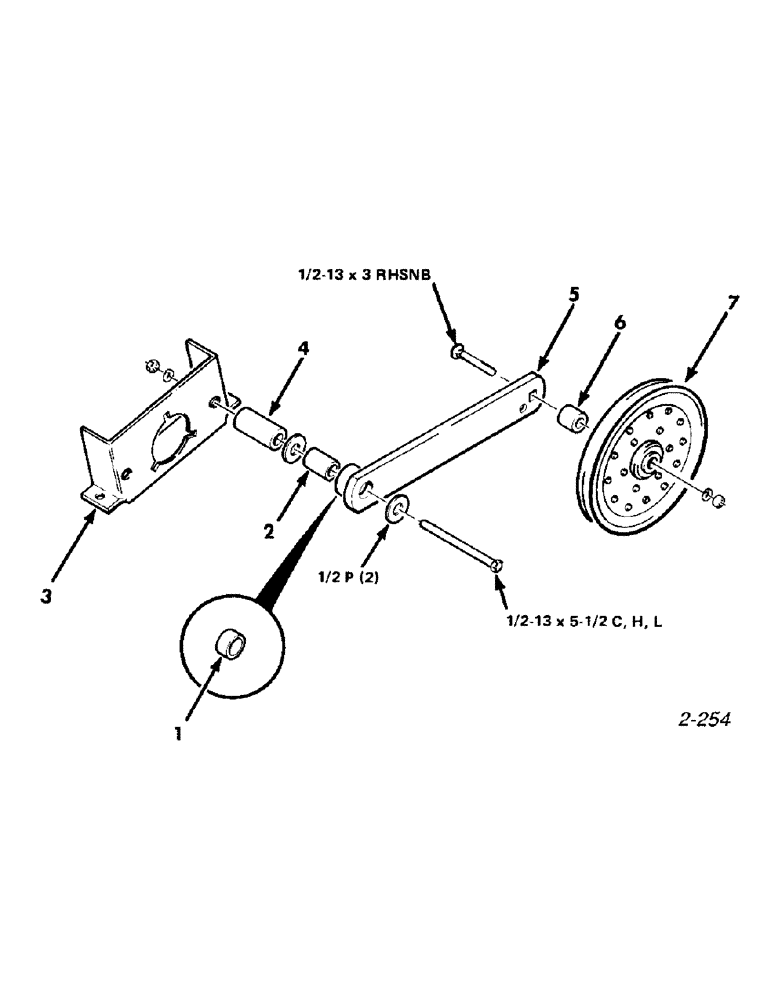 Схема запчастей Case IH 8830 - (40) - REEL DRIVE TIGHTENER ASSEMBLY (58) - ATTACHMENTS/HEADERS