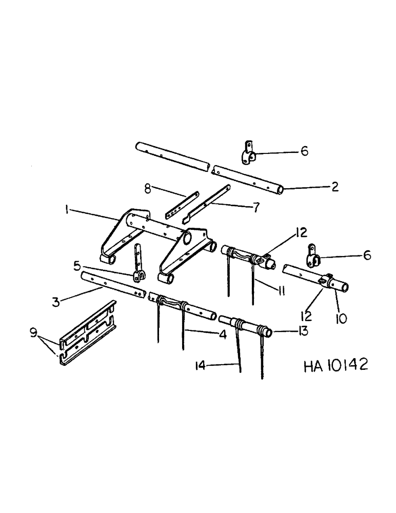 Схема запчастей Case IH 5000 - (F-08) - MULCHERS, 7 , 3" MULCHER FOR USE ON DIRECT MOUNTED-TRAIL BEHIND, 18 WING AND 31-1/2 WING MODELS 