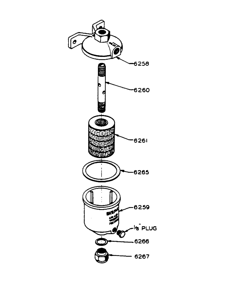 Схема запчастей Case IH 400-SERIES - (040) - POWRDYNE GAS ENGINE, 08837AB LIQUID FILTER PARTS (02) - ENGINE