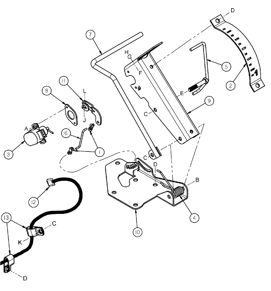 Схема запчастей Case IH 2042 - (09-45) - FLOAT OPTIMIZER ATTACHMENT - NEW HOLLAND CR/CX COMBINES 