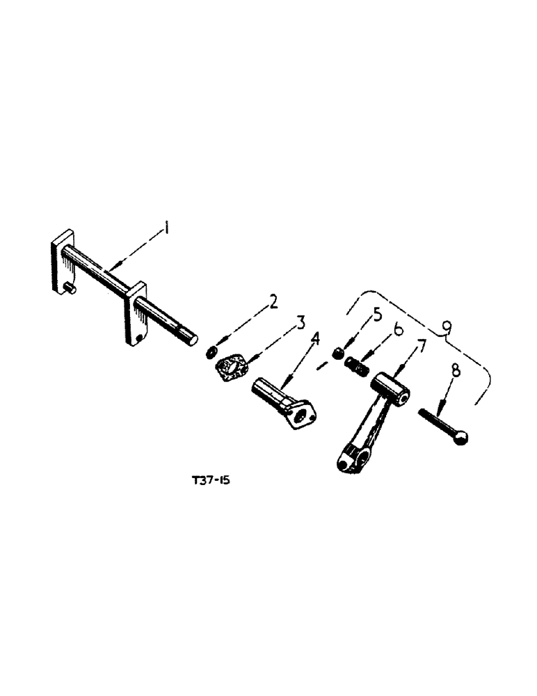 Схема запчастей Case IH 444 - (6-33) - TWO SPEED CONSTANT RUNNING P.T.O. ATTACHMENT, TWO SPEED P.T.O. SHIFTER (06) - POWER TRAIN