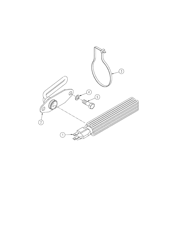 Схема запчастей Case IH STX375 - (02-08) - ENGINE - BLOCK HEATER (02) - ENGINE