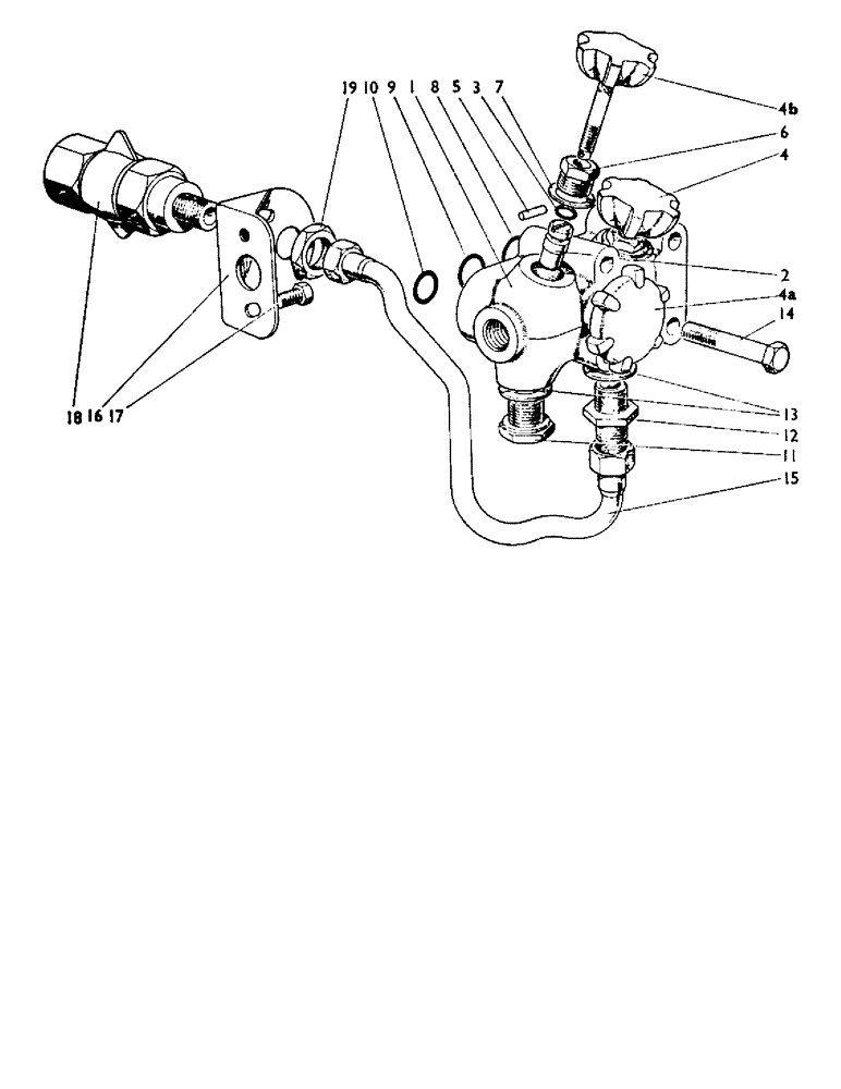 Схема запчастей Case IH 880A - (060) - U578, WITH EXACTOR COUPLING, THREE-WAY SELECTOR VALVE, LESS EXACTOR COUPLING (07) - HYDRAULIC SYSTEM