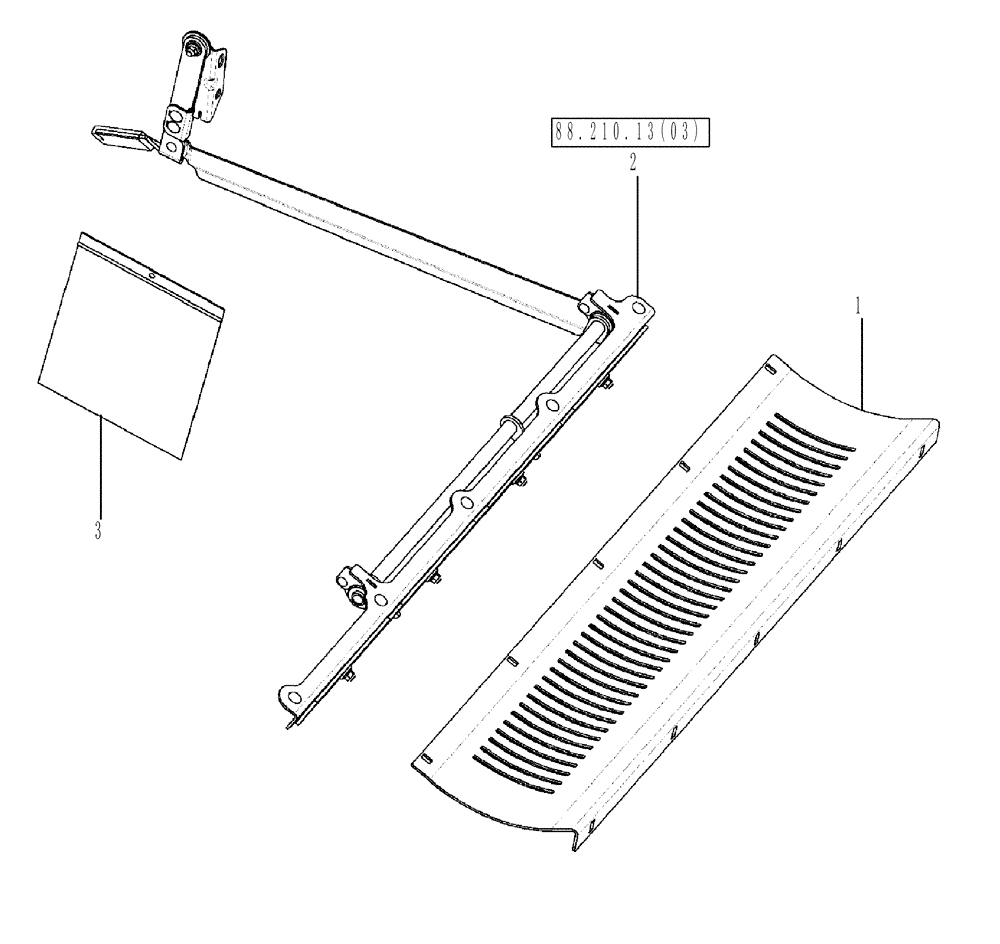 Схема запчастей Case IH 7120 - (88.210.13[04]) - DIA KIT, SHEAR BAR ASSEMBLY (88) - ACCESSORIES