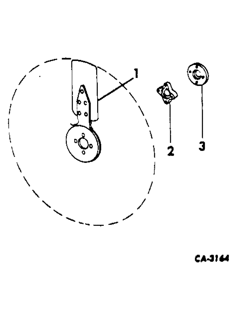 Схема запчастей Case IH C-301 - (E-11) - FAN BLADES AND SPACER, BELTS 