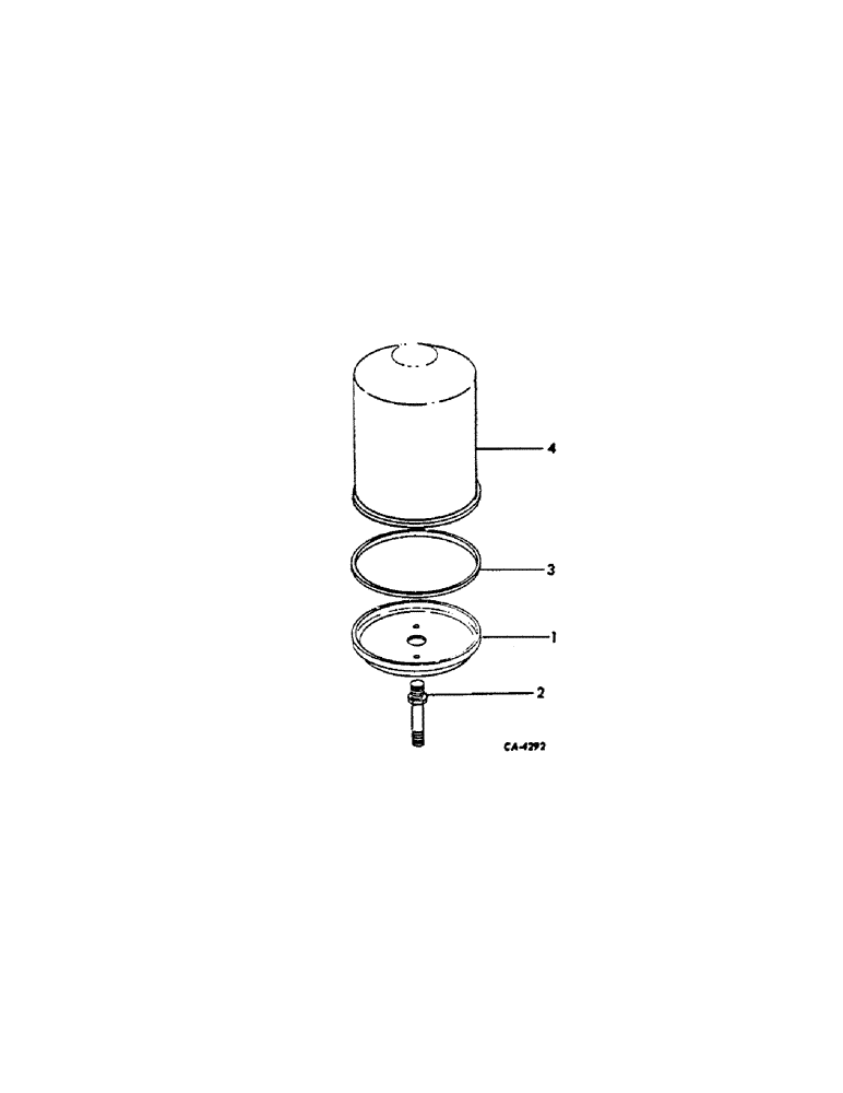 Схема запчастей Case IH C-146 - (D-30[A]) - OIL FILTER CONVERSION PACKAGE, MACHINES W/SERIAL NO. 16552 AND BELOW 