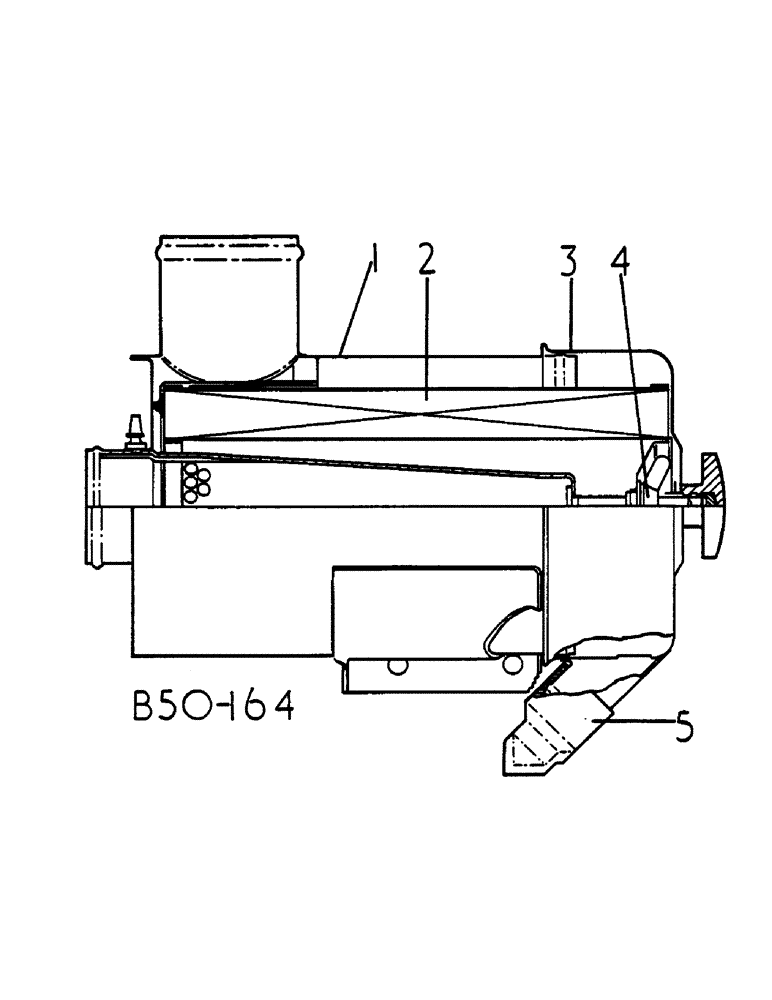 Схема запчастей Case IH 385 - (0D03-2) - AIR CLEANER Power