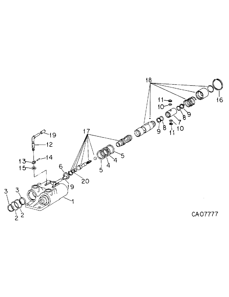 Схема запчастей Case IH 3288 - (10-38) - HYDRAULICS, FEMALE COUPLER, IH (07) - HYDRAULICS