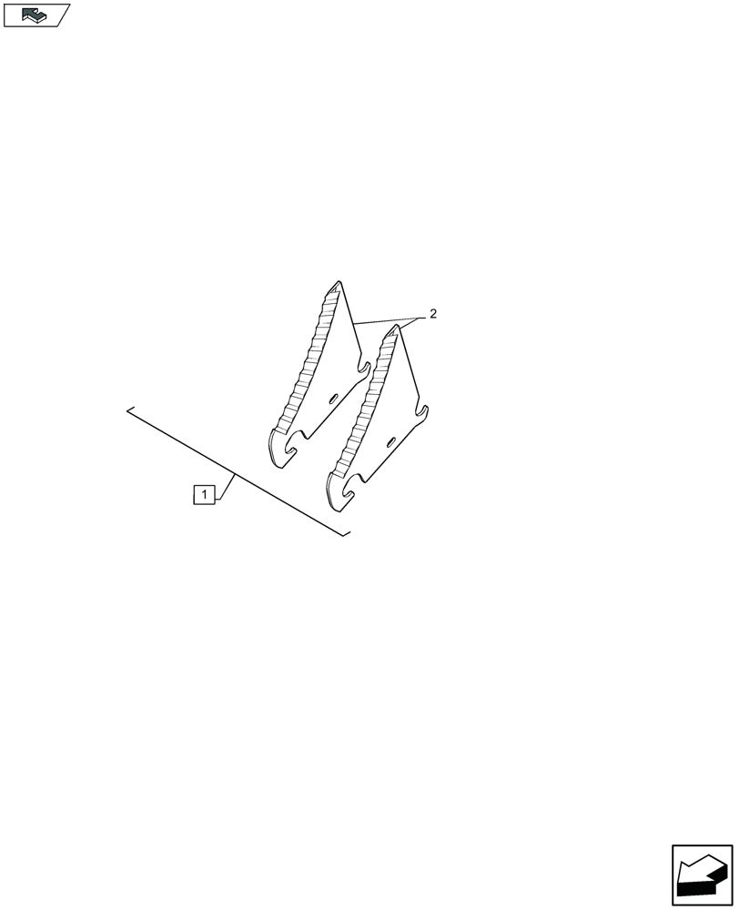 Схема запчастей Case IH LB324P - (88.060.008[01]) - DIA KIT: HARD-FACED KNIFE KIT (88) - ACCESSORIES