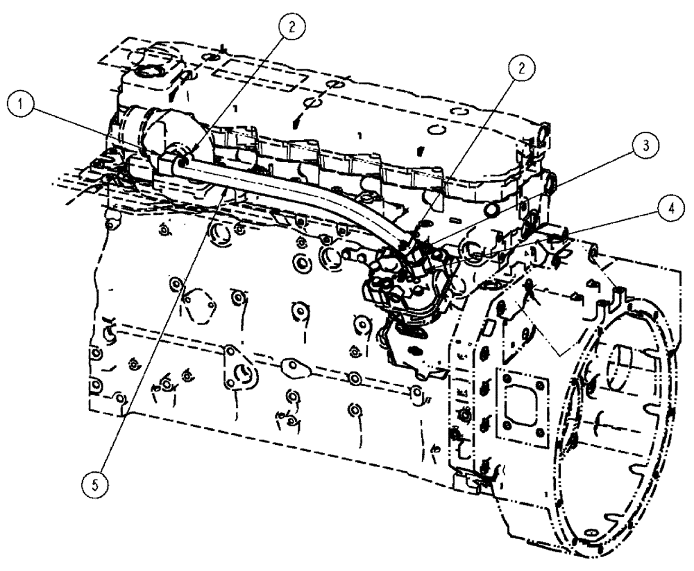 Схема запчастей Case IH SPX3320 - (03-003) - AIR INTAKE GROUP, AIR COMPRESSOR (01) - ENGINE