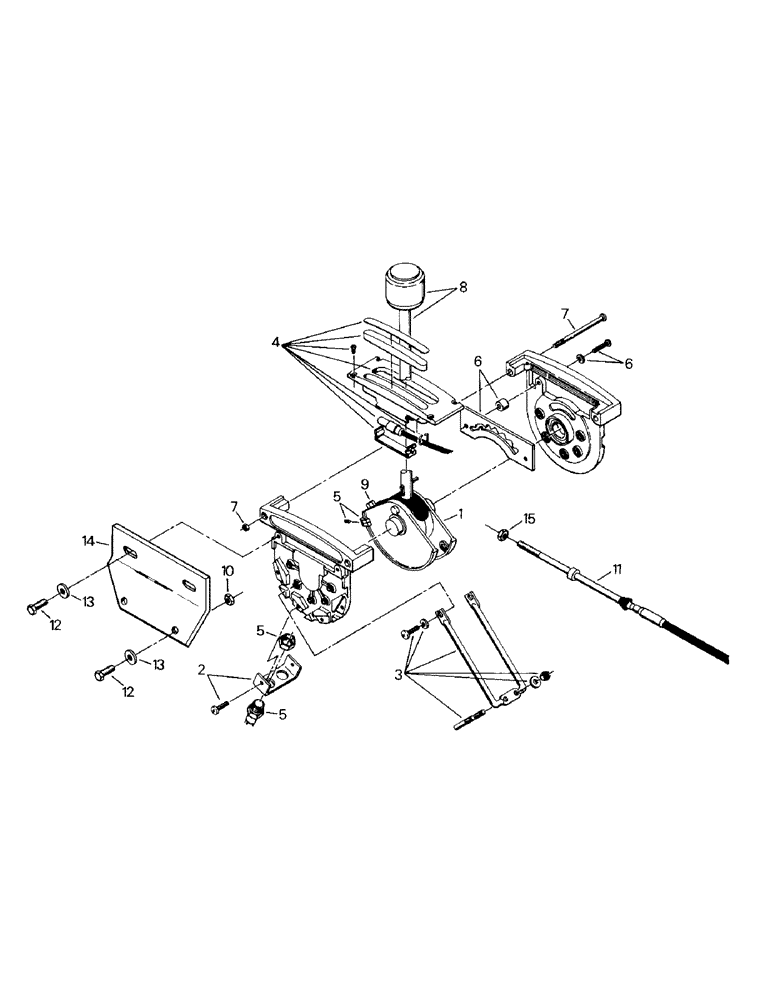 Схема запчастей Case IH STEIGER - (01-26) - TRANSMISSION CONTROLS (10) - CAB