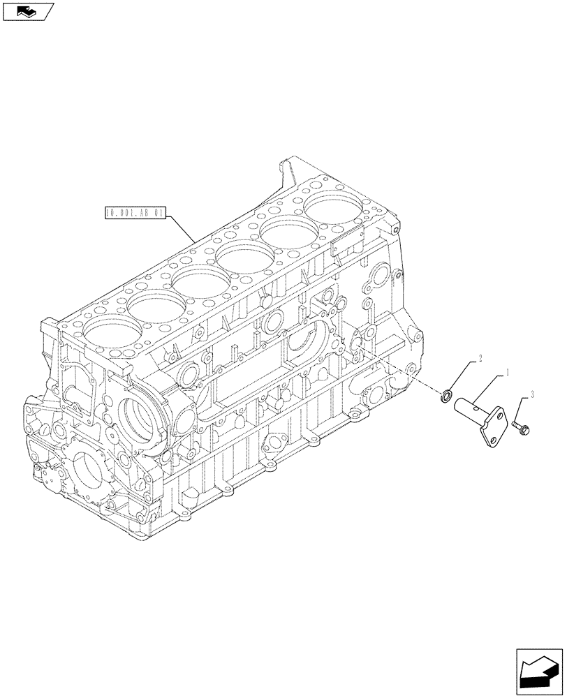 Схема запчастей Case IH F3CE0684E E920 - (10.304.AM) - PRESSURE CONTROL VALVE - OIL (10) - ENGINE