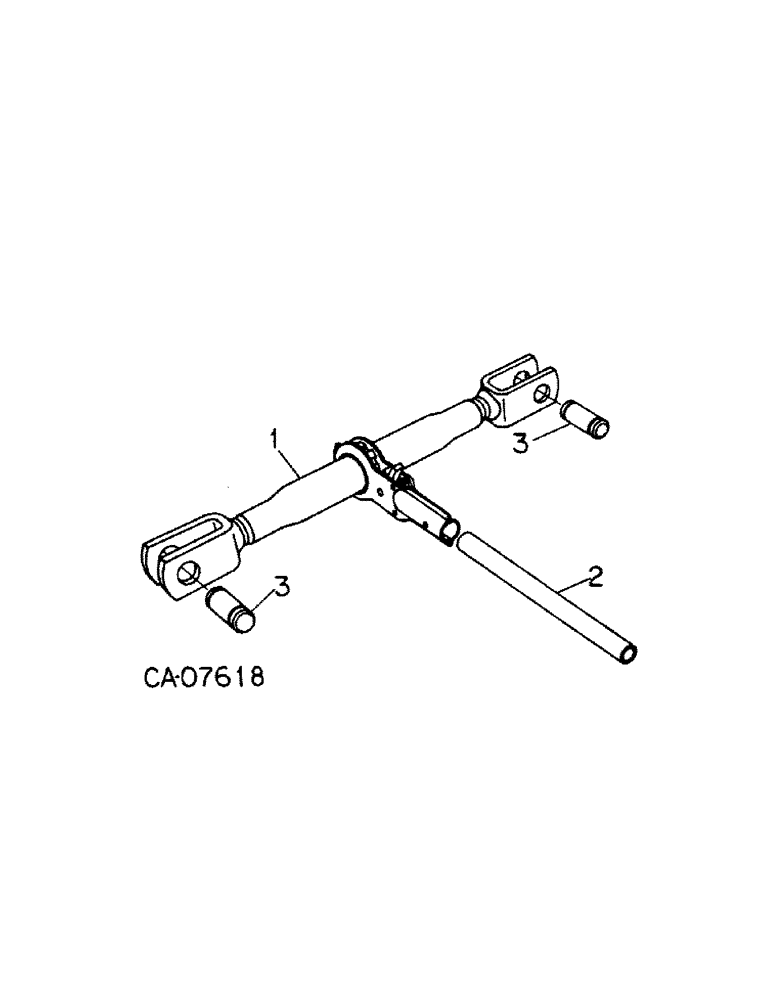 Схема запчастей Case IH 365 - (D-09[A]) - GAUGE WHEEL JACK, FOR DIRECT MOUNT MACHINES (09) - CHASSIS