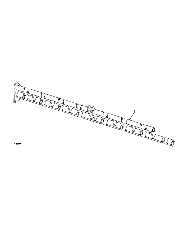 Схема запчастей Case IH 53 - (F-03) - MAIN FRAME 