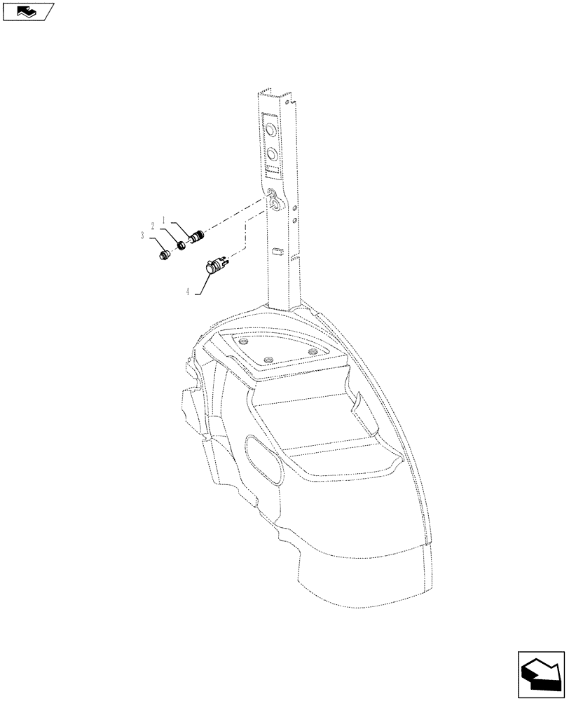 Схема запчастей Case IH PUMA 145 - (55.512.07) - CIGARETTE LIGHTER AND AUXILIARY POWER SOCKET (55) - ELECTRICAL SYSTEMS