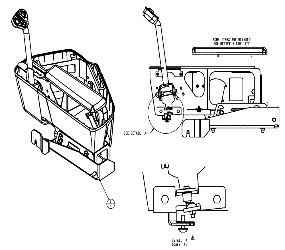 Схема запчастей Case IH FLX3010 - (01-044) - CONSOLE, RH ASSEMBLY GROUP (10) - CAB