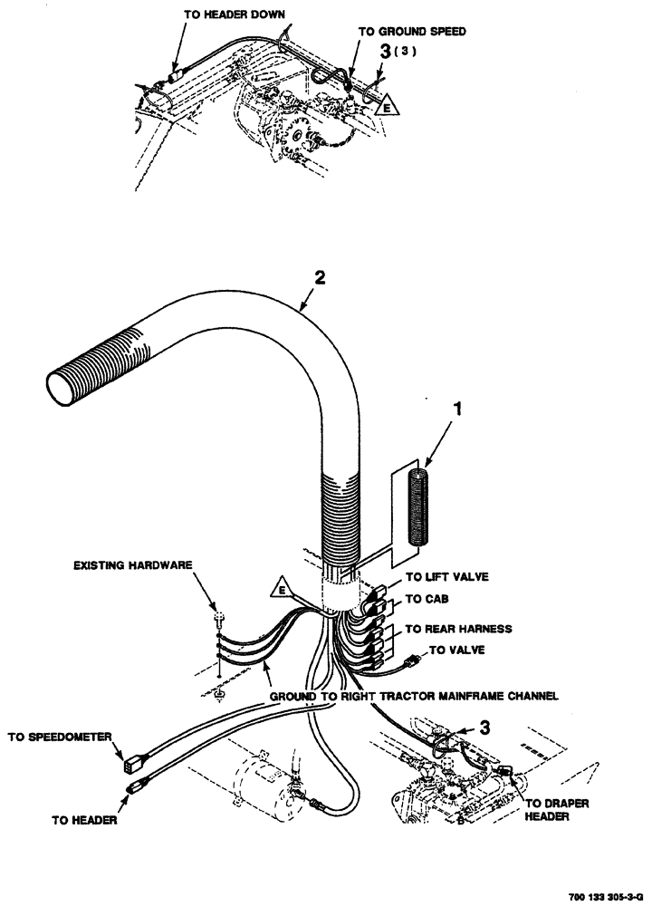 Схема запчастей Case IH 8870 - (04-14) - CONTROL ASSEMBLY (33) - BRAKES & CONTROLS