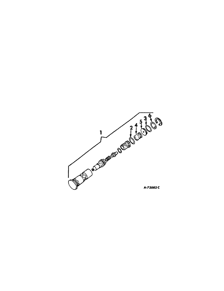 Схема запчастей Case IH 21456 - (10-18[A]) - HYDRAULICS, PILOT RELIEF VALVE (07) - HYDRAULICS