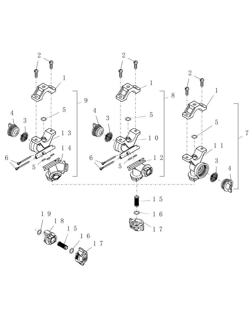 Схема запчастей Case IH SRX160 - (L.20.B[21]) - NOZZLE - ASSEMBLY, ER COMBO-JET L - Field Processing