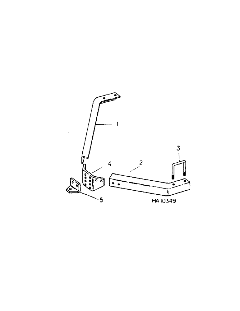 Схема запчастей Case IH 4600 - (A-03[1]) - 4600 VIBRA SHANK, WING TYPE, TRAILING HITCH 