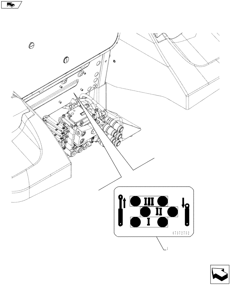 Схема запчастей Case IH FARMALL 115C - (90.108.AC[09]) - VAR - 333195, 334195, 336108, 743568, 743569, 743570, 743571 - WARNING DECAL (90) - PLATFORM, CAB, BODYWORK AND DECALS