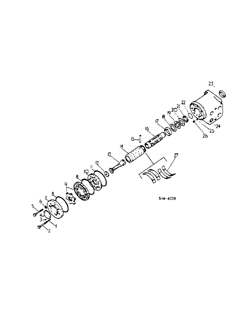 Схема запчастей Case IH 454 - (10-42) - INTEGRAL HYDROSTATIC STEERING VALVE, 67698C91 (07) - HYDRAULICS