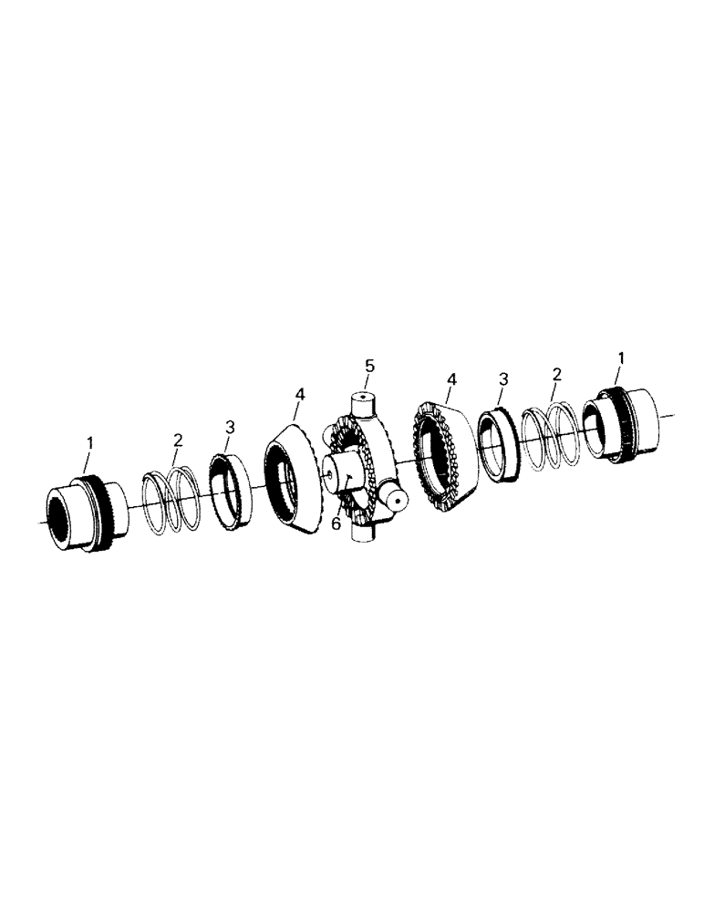 Схема запчастей Case IH STEIGER - (04-41) - NO-SPIN AXLE & DIFFERENTIAL (04) - Drive Train