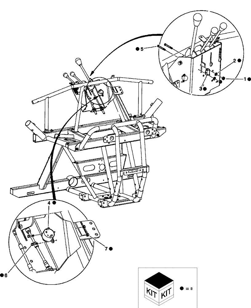 Схема запчастей Case IH SCOUT - (88.429.01) - DIA KIT, REVERSE BUZZER (88) - ACCESSORIES