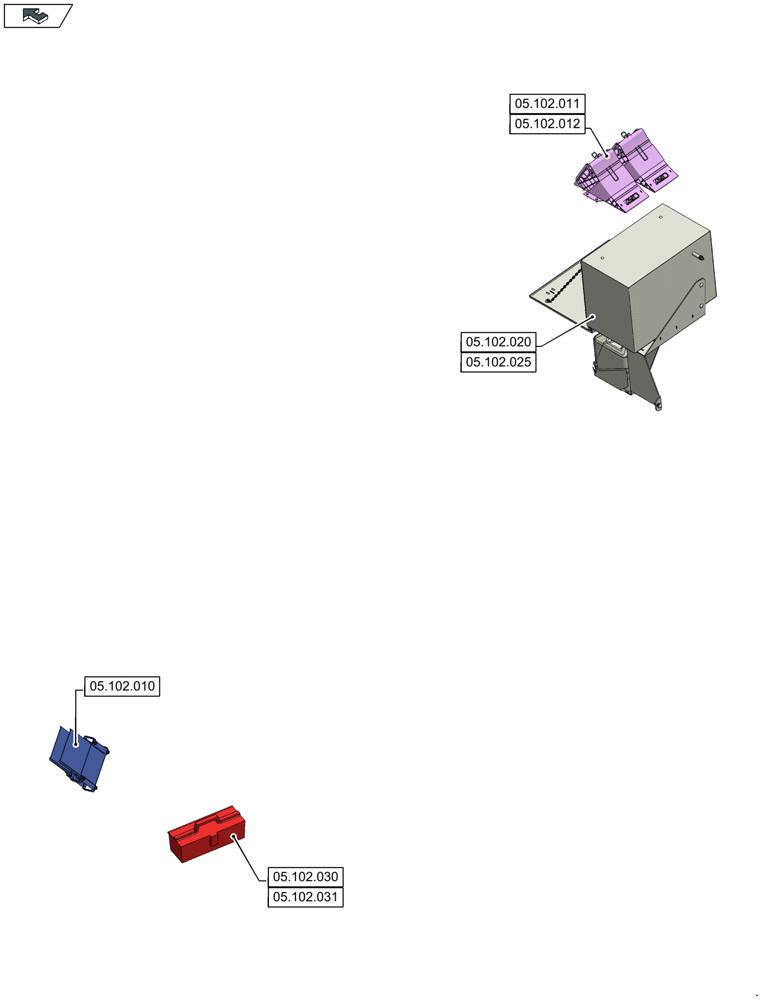 Схема запчастей Case IH LB434S XL - (00.000.05) - PICTORIAL INDEX - MACHINE COMPLETION AND EQUIPMENT (00) - GENERAL & PICTORIAL INDEX