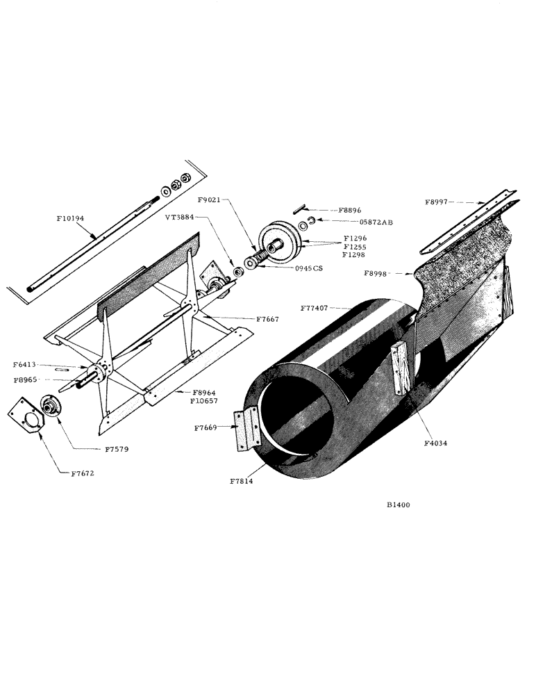 Схема запчастей Case IH 800 - (088) - FAN AND FAN HOUSING (74) - CLEANING