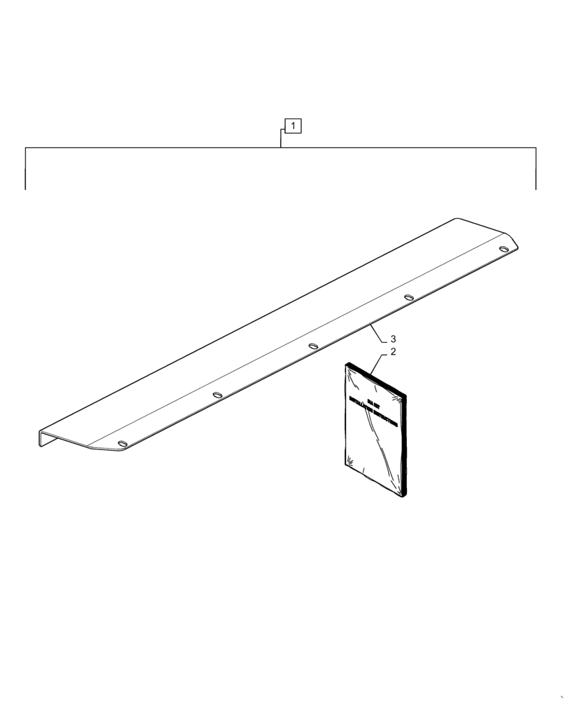 Схема запчастей Case IH 8240 - (88.100.66[08]) - DIA KIT, SUMP, COVER (88) - ACCESSORIES