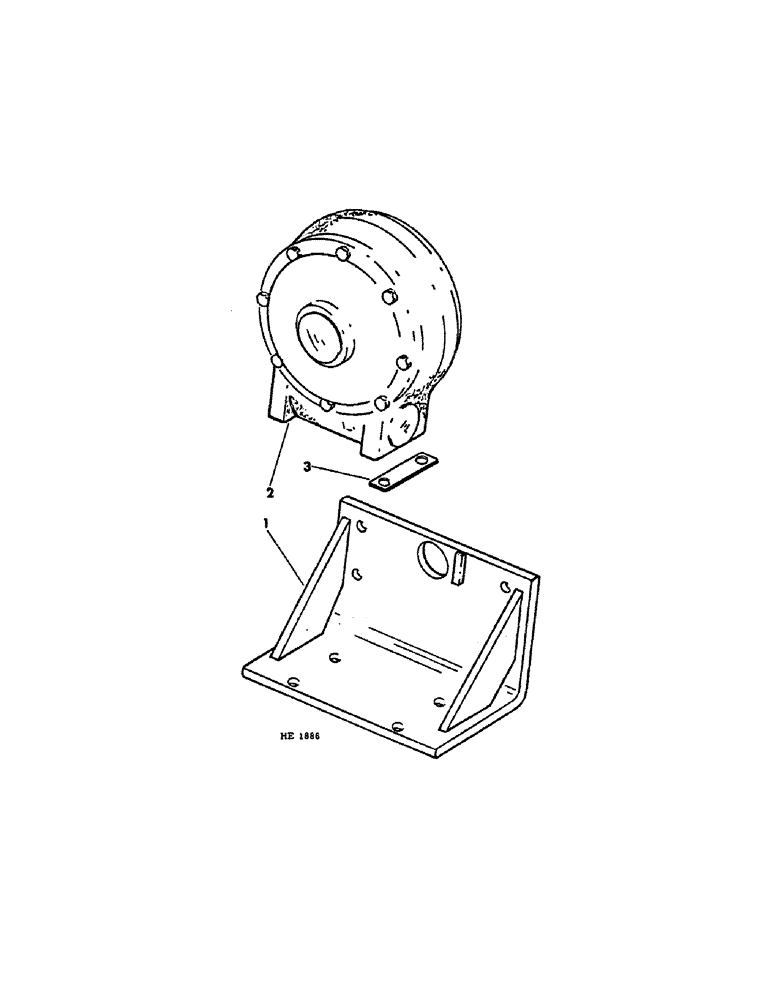 Схема запчастей Case IH 570 - (B-16) - APRON DRIVE GEAR CASE SUPPORT (00) - COMPLETE MACHINE