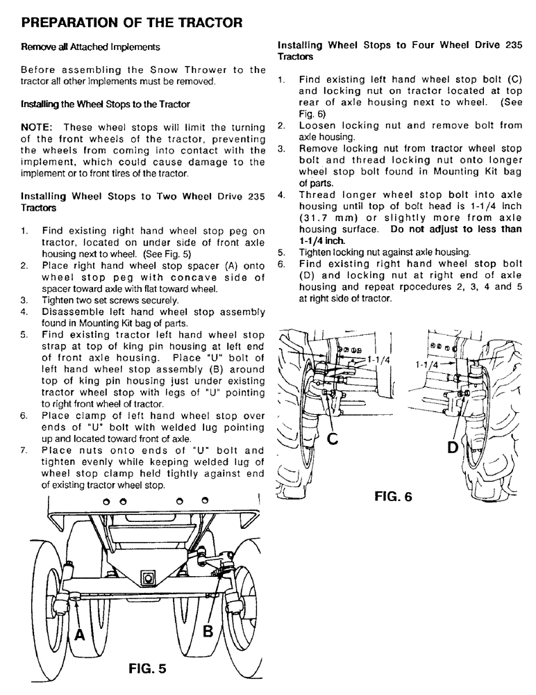Схема запчастей Case IH 56FTS - (11) - PREPARATION OF THE TRACTOR 