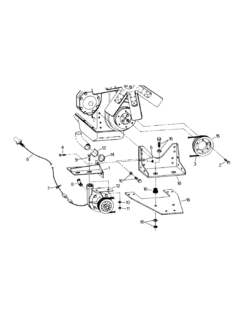 Схема запчастей Case IH SM-325 - (10-14) - SPRAYER PUMP AND ATTACHING PARTS, CAT 3406 ENGINE Options & Miscellaneous