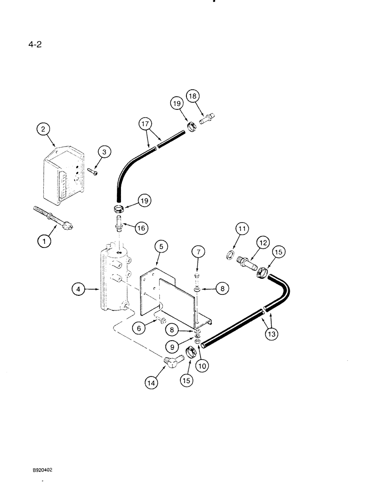 Схема запчастей Case IH 6830T - (4-02) - ENGINE SHUTOFF SWITCHES, SPEED CONTROL 