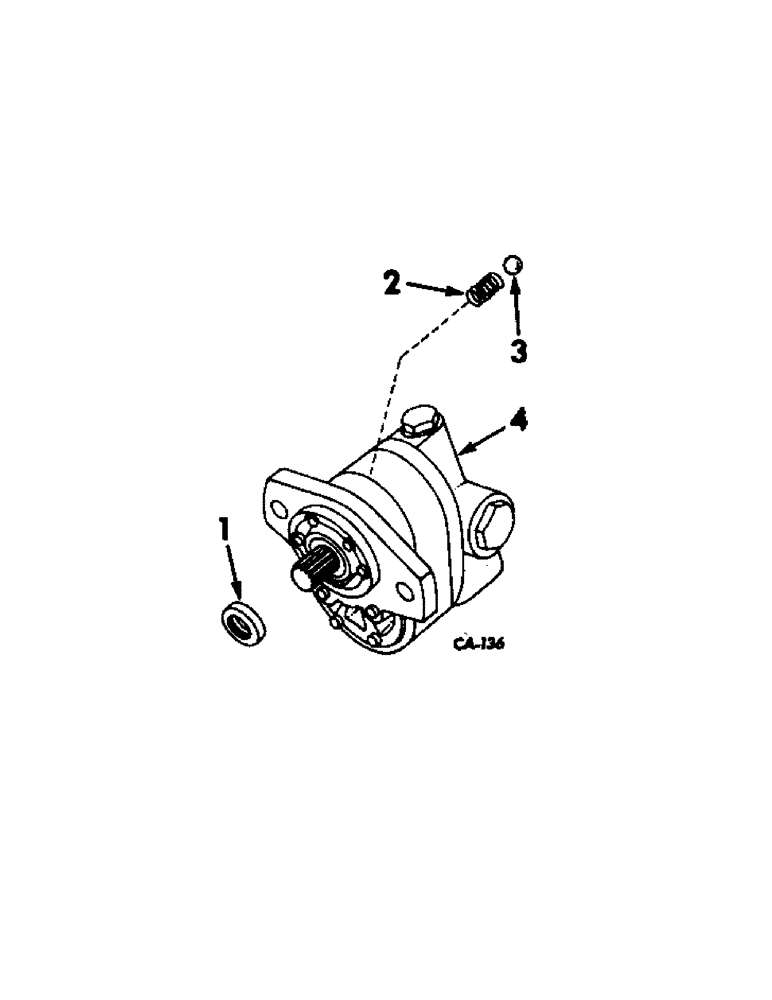 Схема запчастей Case IH 4156 - (F-07) - HYDRAULIC SYTSTEM, HYDRAULIC PUMP, CESSNA, 20 GPM (07) - HYDRAULIC SYSTEM