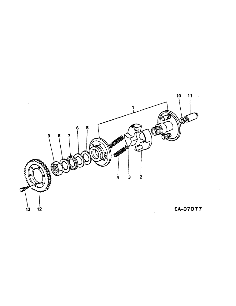 Схема запчастей Case IH 284 - (12-68) - POWER, DIESEL ENGINE, NISSAN, AUTOMATIC TIMER, INNER PARTS Power