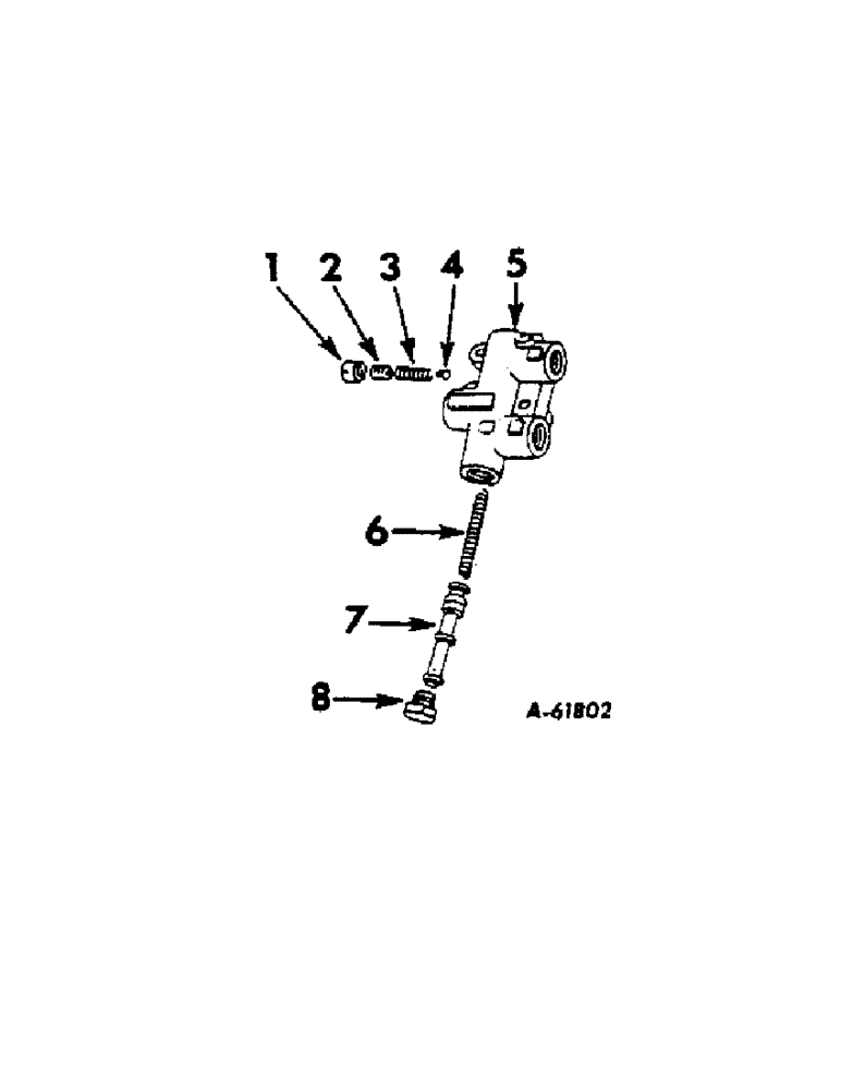 Схема запчастей Case IH 420 - (083) - POWER STEERING ATTACHMENT, FLOW DIVIDER, USED WITH UNIT A (41) - STEERING