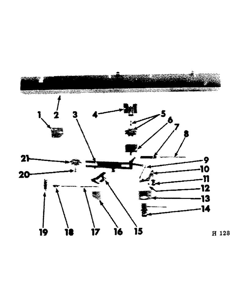 Схема запчастей Case IH 75 - (A-15) - DECLUTCH CHAIN MECHANISM, REGULAR, 1966 AND SINCE 