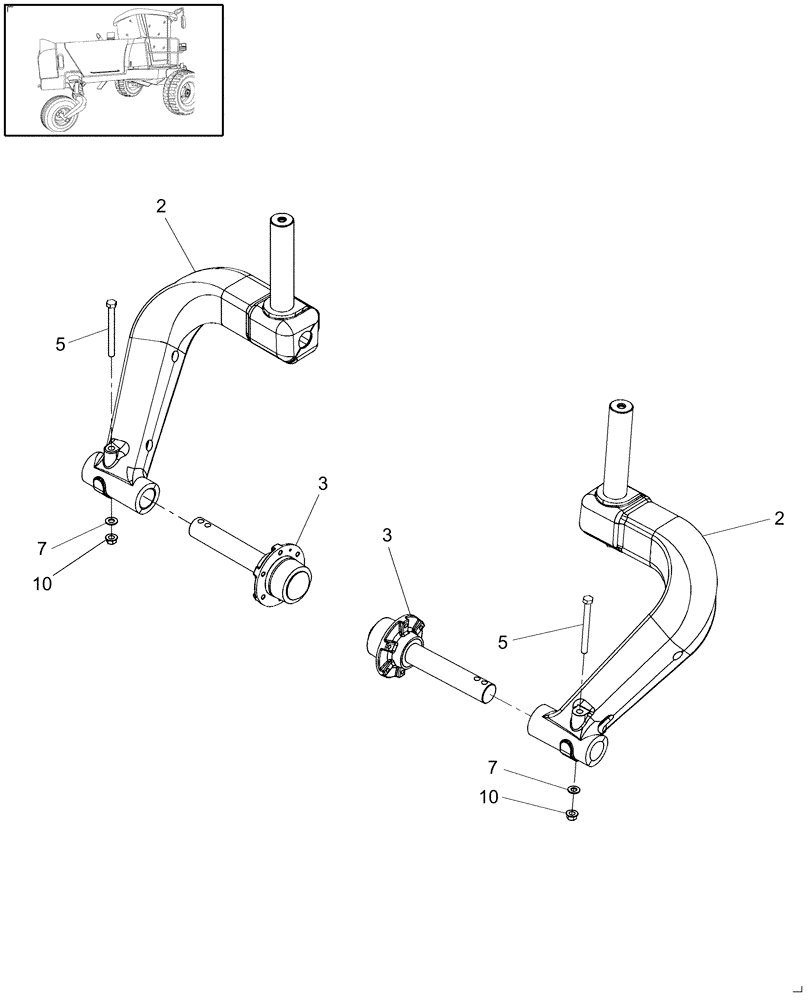 Схема запчастей Case IH WD1203 - (18.32) - KIT, SINGLE ARM SUPPORT, DRAPER READY (18) - ACCESSORIES