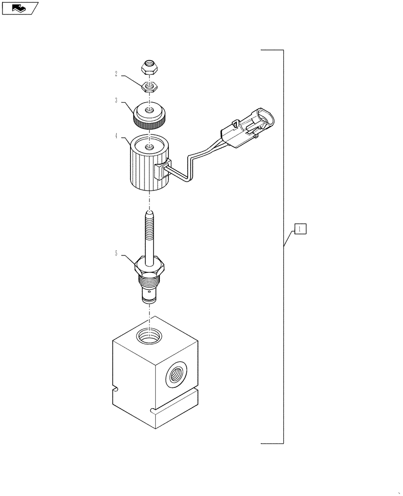 Схема запчастей Case IH 810 - (35.747.02) - PRODUCT VALVE, PWM (35) - HYDRAULIC SYSTEMS