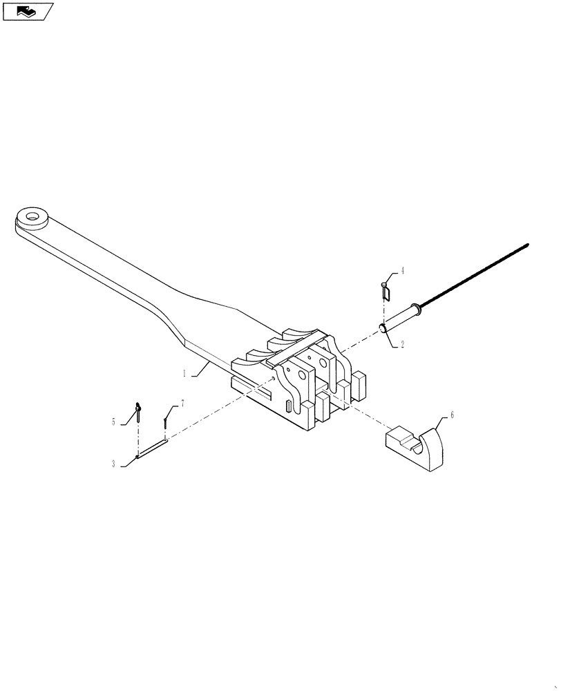 Схема запчастей Case IH STEIGER 450 - (37.100.05) - DRAWBAR - ASSY - SCRAPER ASSEMBLY - STEIGER 450 (37) - HITCHES, DRAWBARS & IMPLEMENT COUPLINGS