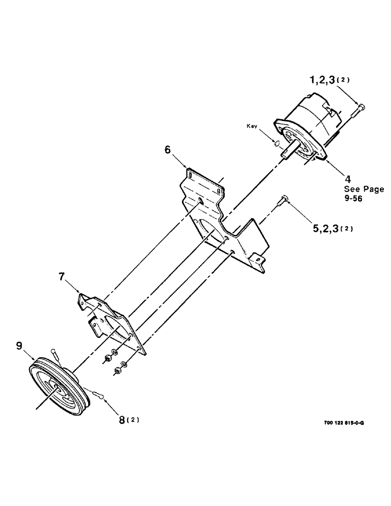 Схема запчастей Case IH 8545 - (9-74) - HYDRAULIC PUMP ASSEMBLY, CONVERSION KIT - CONTINUED Decals & Attachments