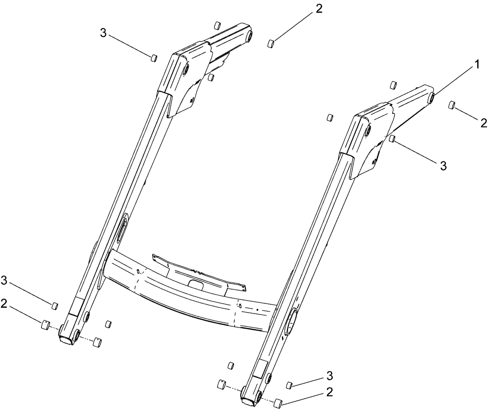 Схема запчастей Case IH LX740 - (82.100.AA[05]) - LOADER ARM BUSHING - MSL (82) - FRONT LOADER & BUCKET