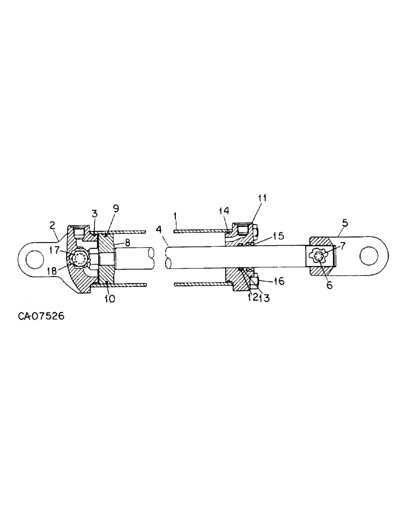 Схема запчастей Case IH 415 - (B-31) - HYDRAULIC CYLINDER 4 X 16, IH 