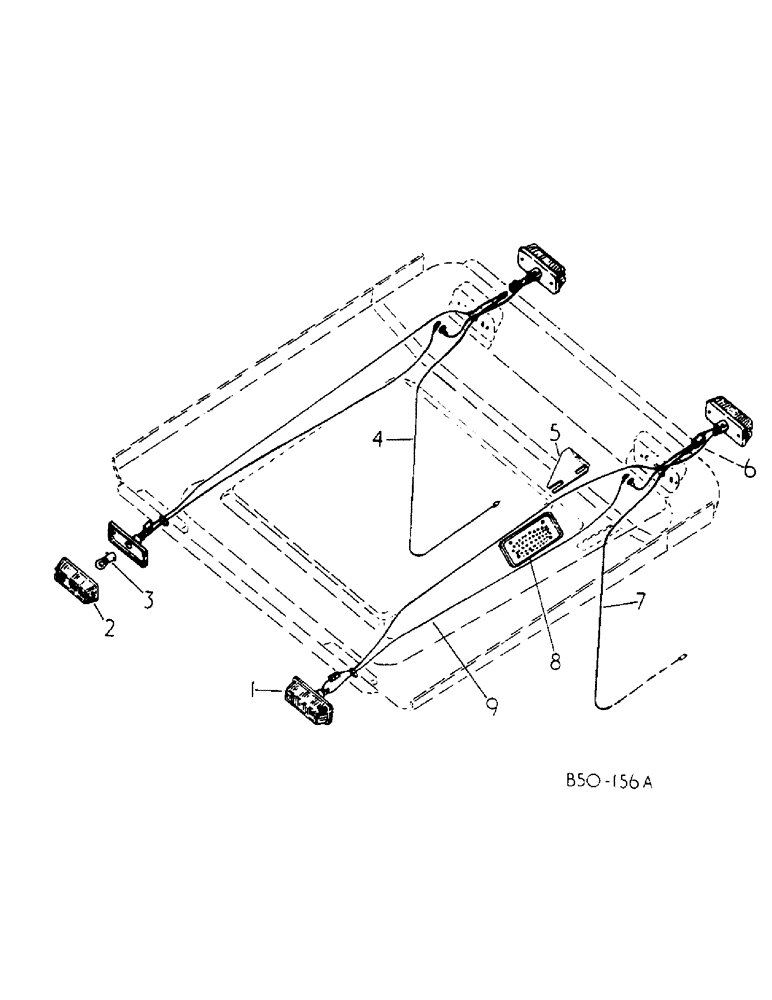 Схема запчастей Case IH 884 - (13-19) - CANOPY, ELECTRICAL (05) - SUPERSTRUCTURE