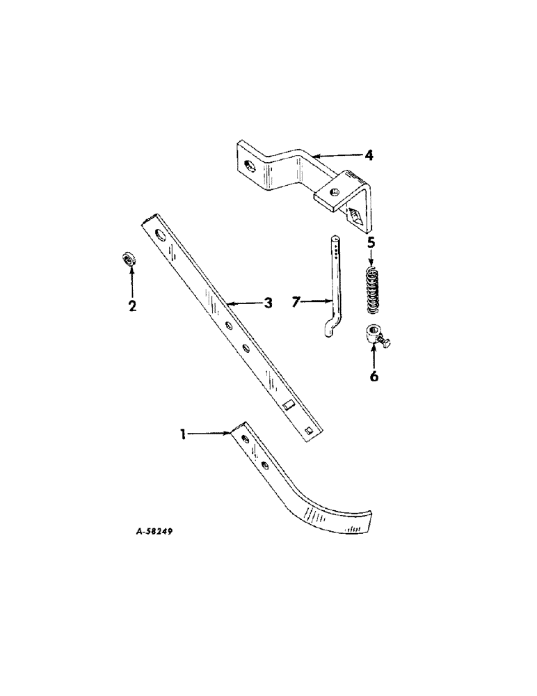 Схема запчастей Case IH 623 - (AJ-08) - COVERING BLADE 